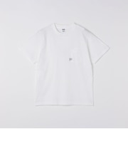 【WEB限定】SHIPS: エンブロイダリー SHロゴ ポケット Tシャツ