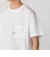 【WEB限定】SHIPS: エンブロイダリー SHロゴ ポケット Tシャツ