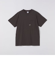 【WEB限定】SHIPS: エンブロイダリー SHロゴ ポケット Tシャツ