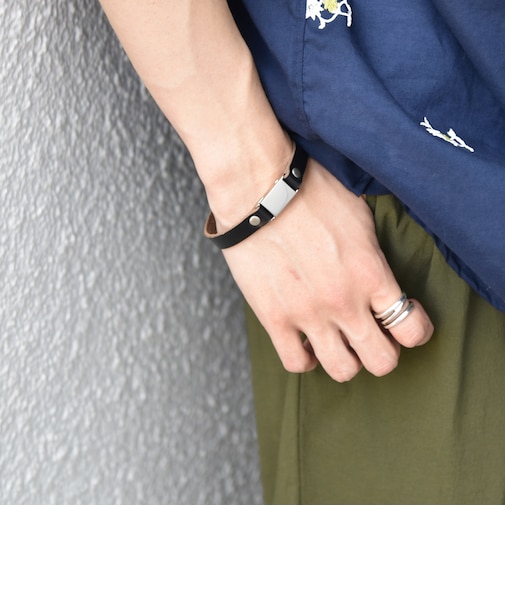 SHIPS any: HORWEEN マグネット シングル ブレスレット◆