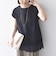 SHIPS Colors:〈手洗い可能〉フリンジ レース レイヤード TEE