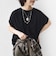 《予約》【WEB限定】シアー ワッフル スリット TEE