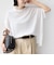 《予約》【WEB限定】シアー ワッフル スリット TEE