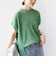 《予約》【WEB限定】シアー ワッフル スリット TEE