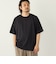 【WEB限定】SHIPS Colors:Wフェイス ニット襟 Tシャツ◇