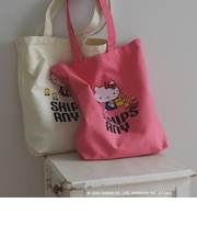 Hello Kitty × SHIPS any: ハローキティ プリント トートバッグ