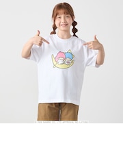 LITTLE TWIN STARS × SHIPS any: リトルツインスターズ プリント TEE <KIDS>