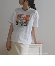Hello Kitty × SHIPS any: ハローキティ プリント TEE