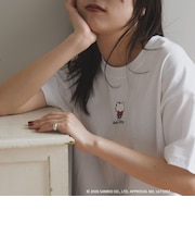Hello Kitty × SHIPS any: ハローキティ プリント TEE