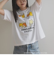 LITTLE TWIN STARS × SHIPS any: リトルツインスターズ プリント TEE