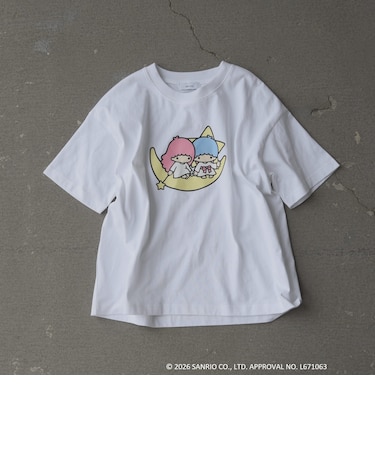 LITTLE TWIN STARS × SHIPS any: リトルツインスターズ プリント TEE
