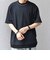SHIPS any:〈洗濯機可能〉エアロ スケープ メッシュ 鹿の子 リブ Tシャツ◆