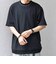 SHIPS any:〈洗濯機可能〉エアロ スケープ メッシュ 鹿の子 リブ Tシャツ◆