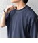 SHIPS any:〈洗濯機可能〉エアロ スケープ メッシュ 鹿の子 リブ Tシャツ◆