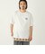 《予約》【WEB限定】SHIPS Colors:クロシェニット ロゴ刺繍 Tシャツ◆