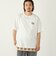 《予約》【WEB限定】SHIPS Colors:クロシェニット ロゴ刺繍 Tシャツ◆