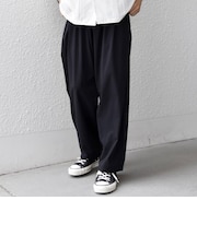 SHIPS any:〈接触冷感〉クール スーパーストレッチ 2タック リラックス イージー パンツ◆