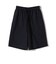SHIPS Primary Navy Label:〈手洗い可能〉コットン キュロット ショーツ