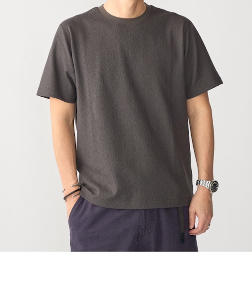 SHIPS: リンクス ジャカード Tシャツ