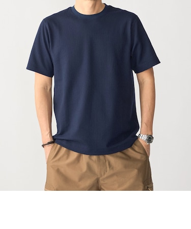 SHIPS: リンクス ジャカード Tシャツ
