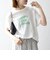 SHIPS any:〈洗濯機可能〉シアー 裏毛 ロゴ TEE