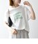 SHIPS any:〈洗濯機可能〉シアー 裏毛 ロゴ TEE