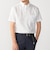 SHIPS:〈接触冷感〉ICE COTTON ワッフル ボタンダウン 半袖 シャツ