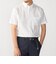 SHIPS:〈接触冷感〉ICE COTTON ワッフル ボタンダウン 半袖 シャツ