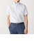 SHIPS:〈接触冷感〉ICE COTTON ワッフル ボタンダウン 半袖 シャツ
