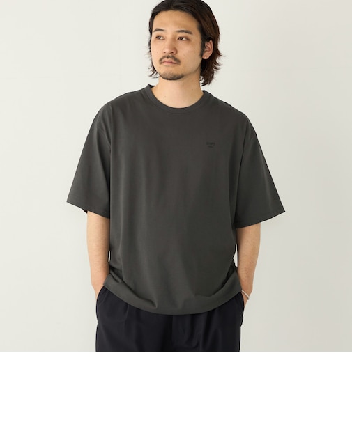 【WEB限定】SHIPS Colors:〈汗染み防止〉タイニーロゴ Tシャツ