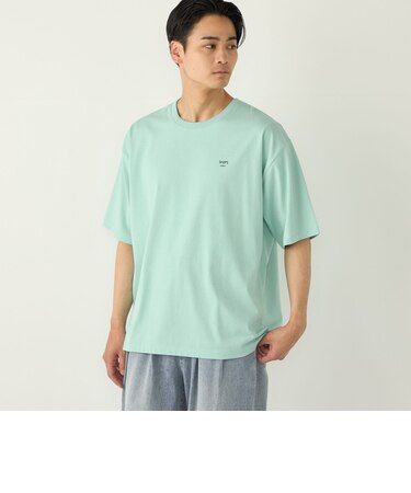 【WEB限定】SHIPS Colors:〈汗染み防止〉タイニーロゴ Tシャツ