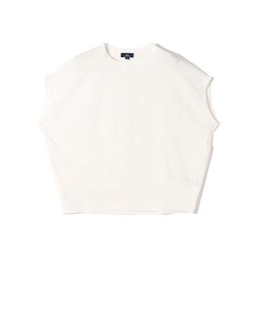 SHIPS Primary Navy Label:〈手洗い可能〉サイロ プレミアム TEE