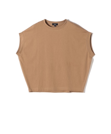 SHIPS Primary Navy Label:〈手洗い可能〉サイロ プレミアム TEE
