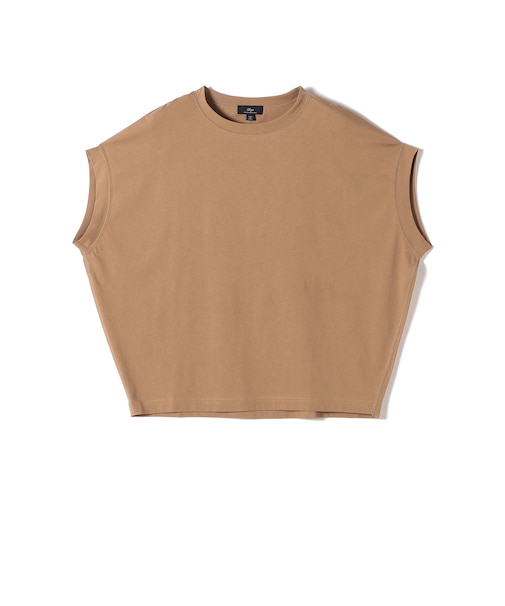 SHIPS Primary Navy Label:〈手洗い可能〉サイロ プレミアム TEE