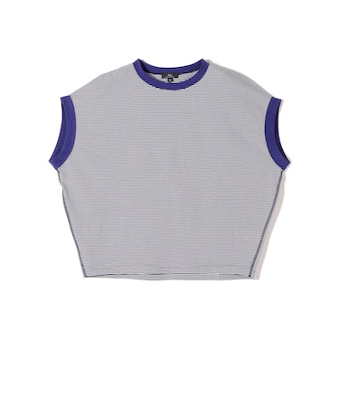 SHIPS Primary Navy Label:〈手洗い可能〉サイロ プレミアム TEE