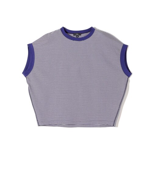 SHIPS Primary Navy Label:〈手洗い可能〉サイロ プレミアム TEE
