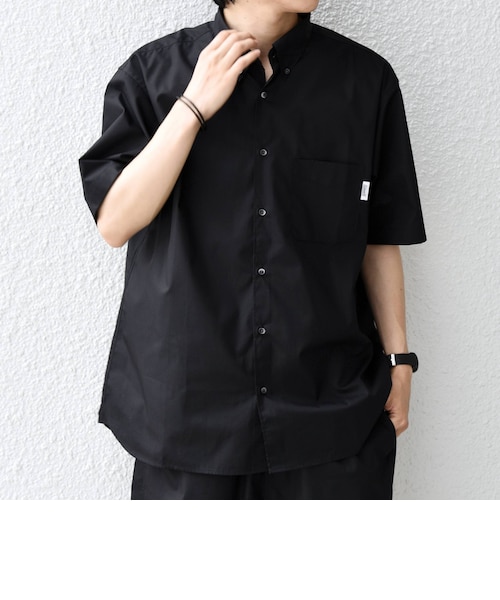 SHIPS any別注】Coleman:〈接触冷感/UVカット〉ZERO-TEX(R) ボタン