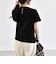 《予約》quaranciel:〈洗濯機可能〉ライト ポンチ バッグ ボタン ショートスリーブ TEE