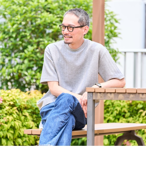 SHIPS: 膨れジャカード ショートスリーブ Tシャツ