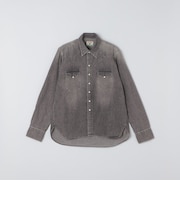 WYTHE NEW YORK: DENIM PEARLSNAP SHIRT