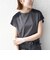 《一部追加予約》SHIPS any:〈洗濯機可能〉ジャージー フレンチスリーブ レース TEE