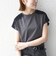 《一部追加予約》SHIPS any:〈洗濯機可能〉ジャージー フレンチスリーブ レース TEE