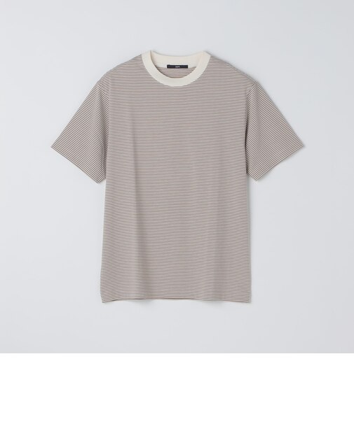 SHIPS:〈消臭〉Deo-Papi(R) ボーダー ショートスリーブ Tシャツ