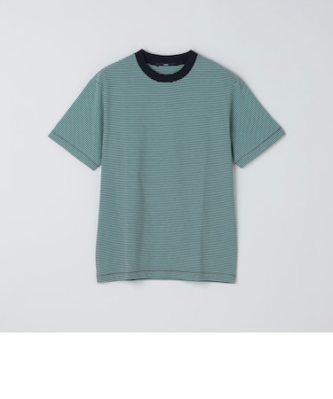 SHIPS:〈消臭〉Deo-Papi(R) ボーダー ショートスリーブ Tシャツ