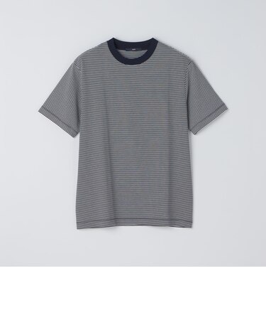 SHIPS:〈消臭〉Deo-Papi(R) ボーダー ショートスリーブ Tシャツ
