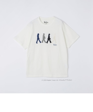 SHIPS: THE BEATLES ショートスリーブ ロゴ Tシャツ