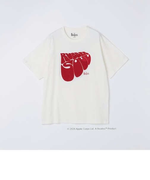 SHIPS: THE BEATLES ショートスリーブ ロゴ Tシャツ