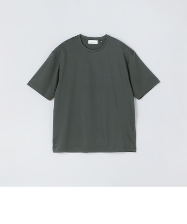 SHIPS: I Cottoni di Albini クルーネック スムース ショートスリーブ Tシャツ