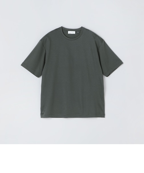 SHIPS: I Cottoni di Albini クルーネック スムース ショートスリーブ Tシャツ