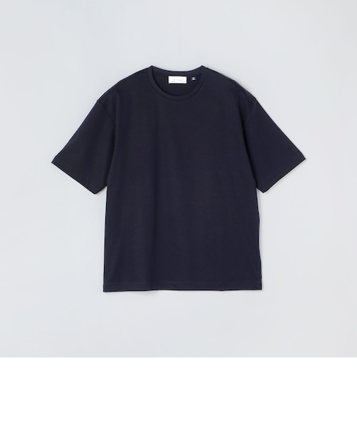 SHIPS: I Cottoni di Albini クルーネック スムース ショートスリーブ Tシャツ